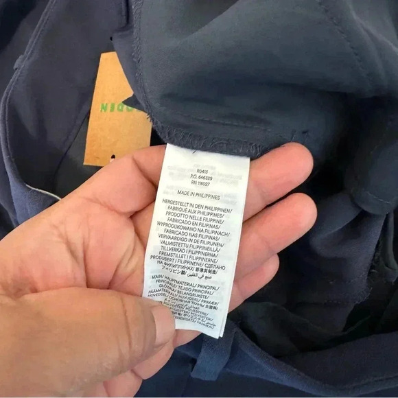 Boden Navy Blue Kew Side Stripe Navy Blue size 10P - Picture 7 of 11